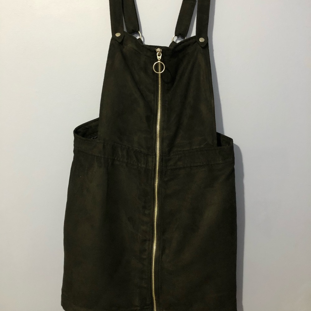 Black Overall Dress